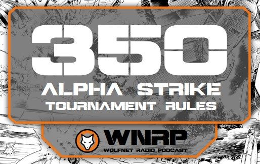 Battletech 350 Alpha Strike Tournament