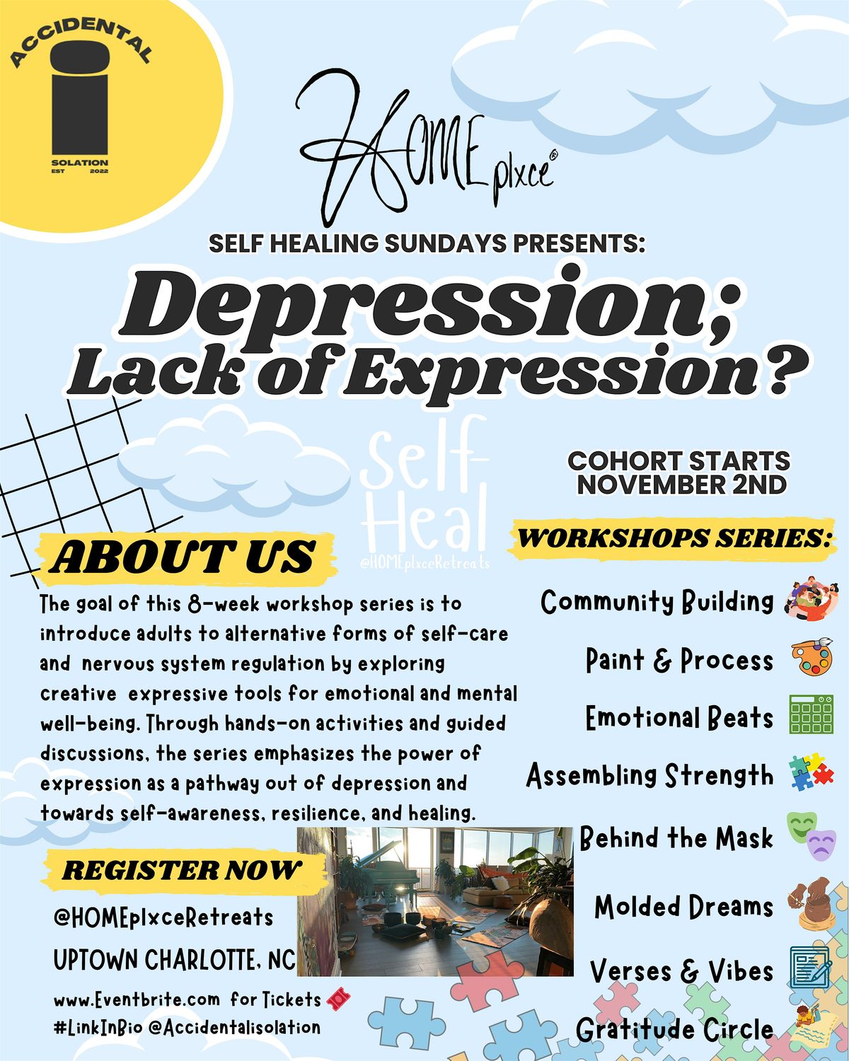 Depression; Lack of Expression?