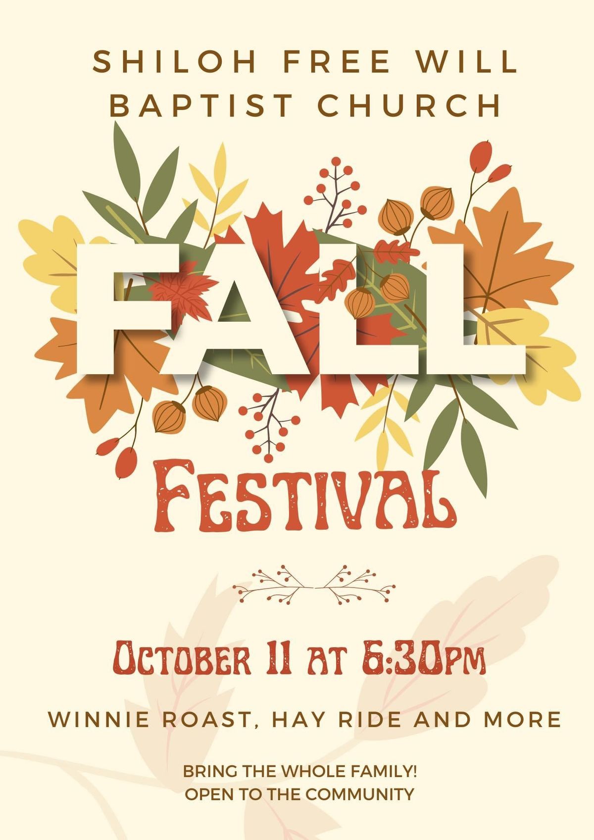 Shiloh\u2019s Fall Festival