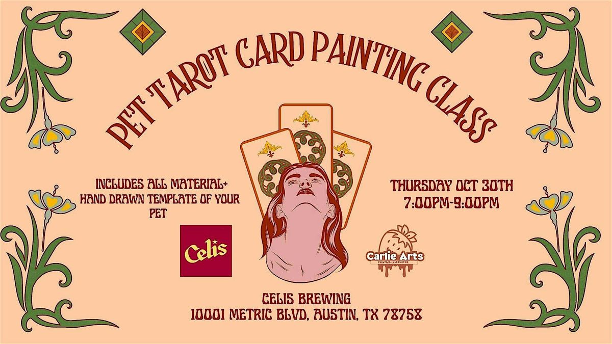 Pet Tarot Card : Watercolor Painting Class
