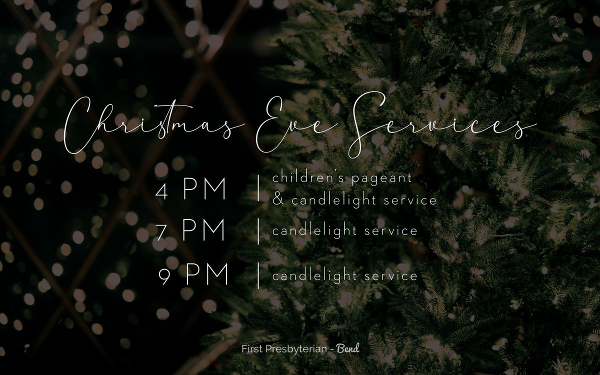 Christmas Eve Candlelight Services