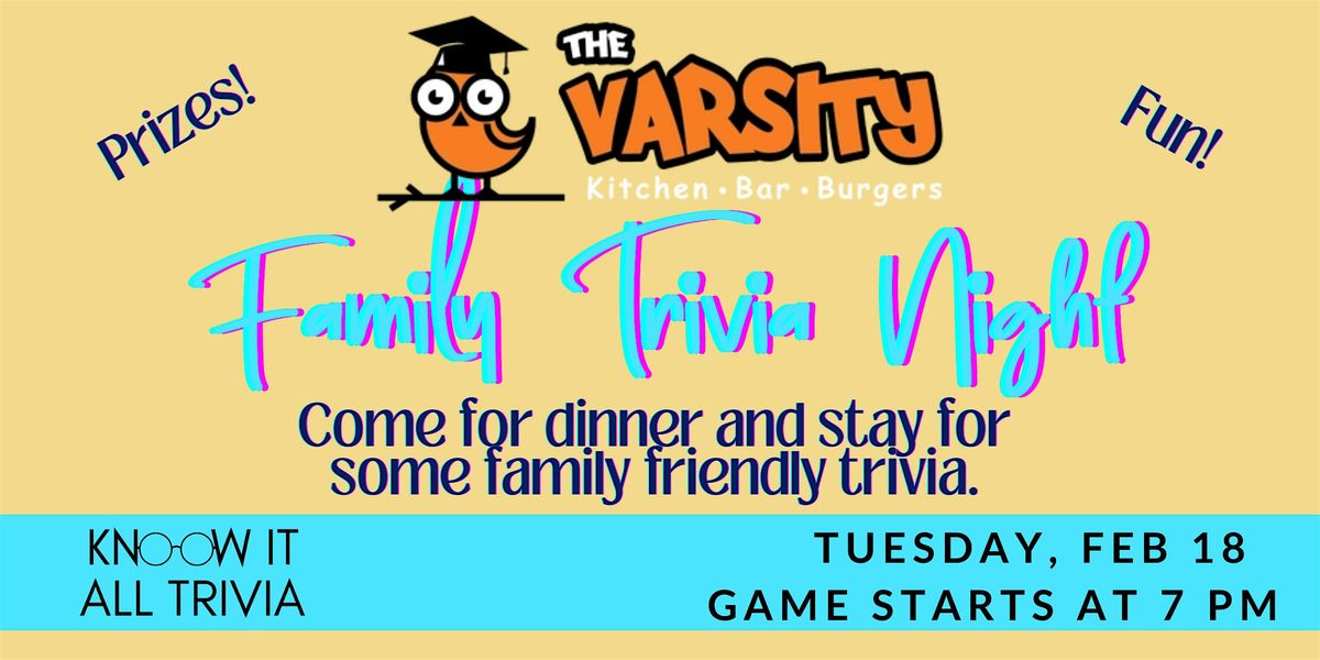 The Varsity Trivia Night