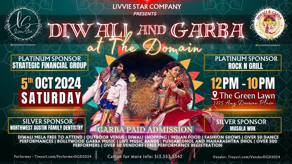 DIWALI & GARBA AT THE DOMAIN | 4TH ANNUAL