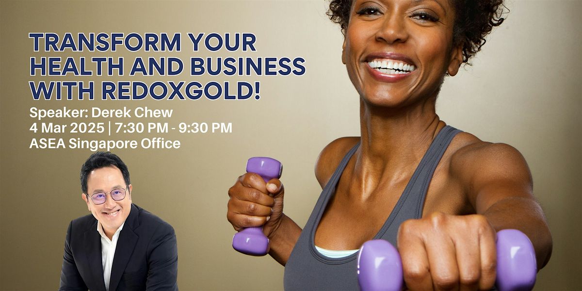 Transform Your Health and Business with REDOXGold!