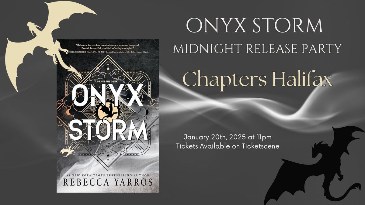 Onyx Storm Midnight Release Party