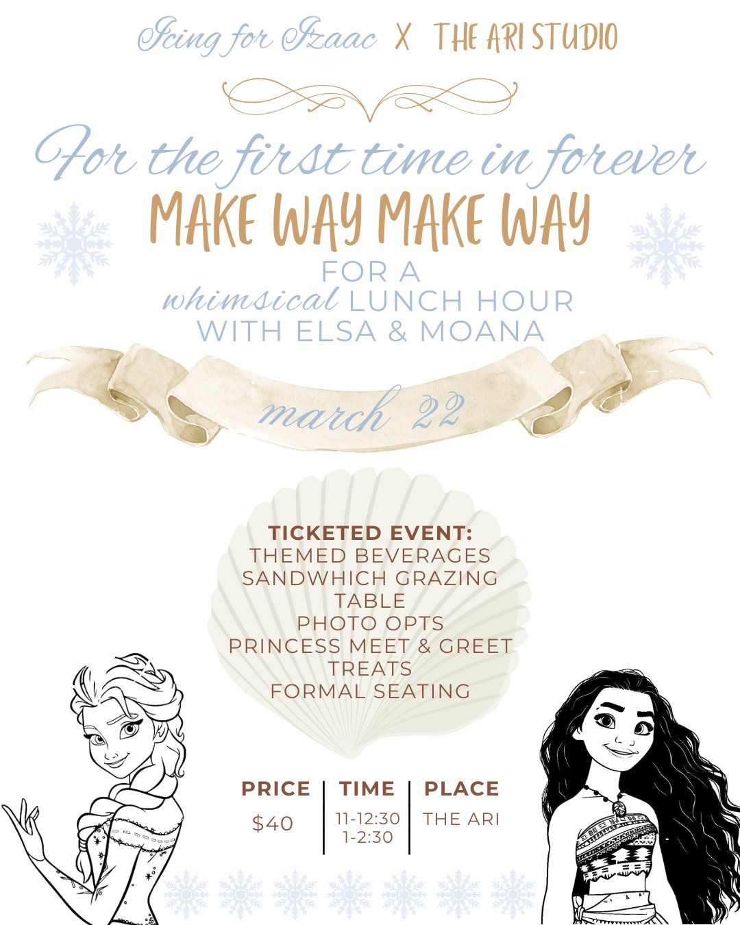 A Whimsical Lunch with Moana & Elsa