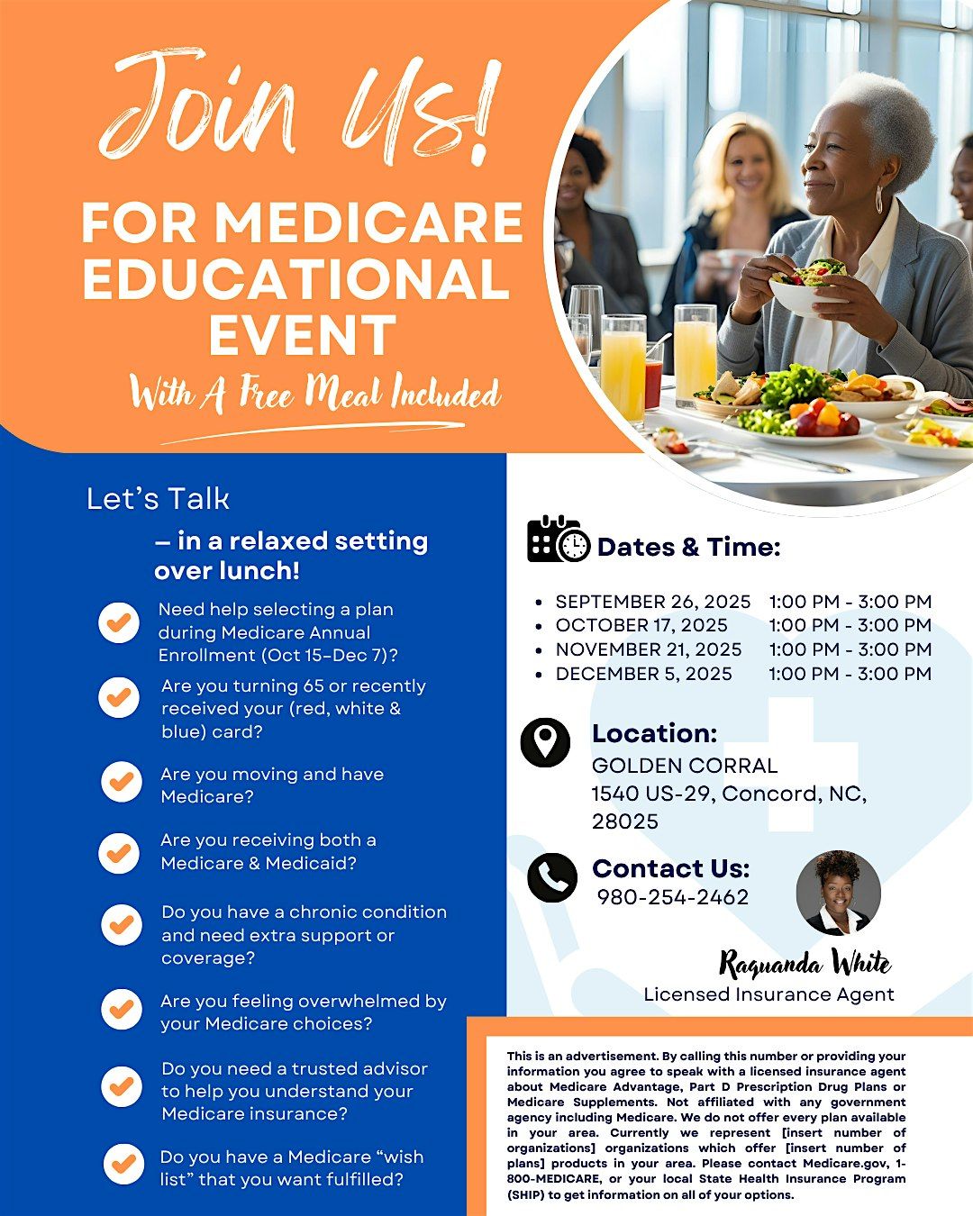 Free Golden Corral Lunch & Learn