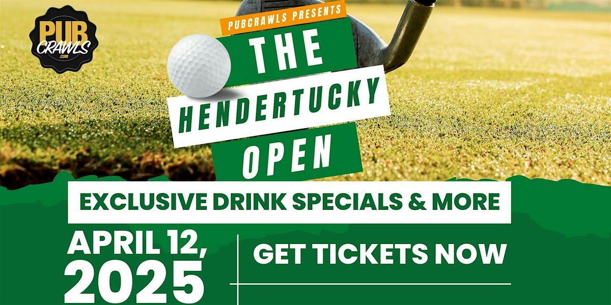 Henderson Bar Crawl - The Hendertucky Open