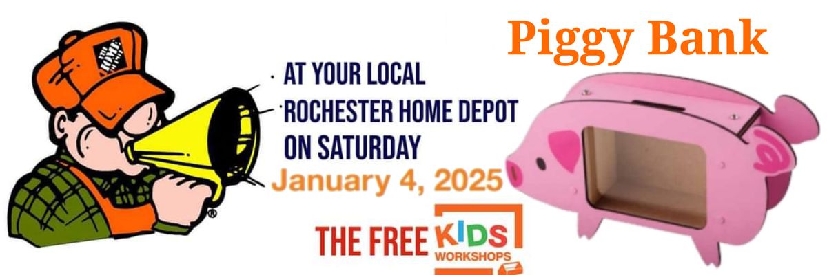 Free Home Depot Kids Workshop