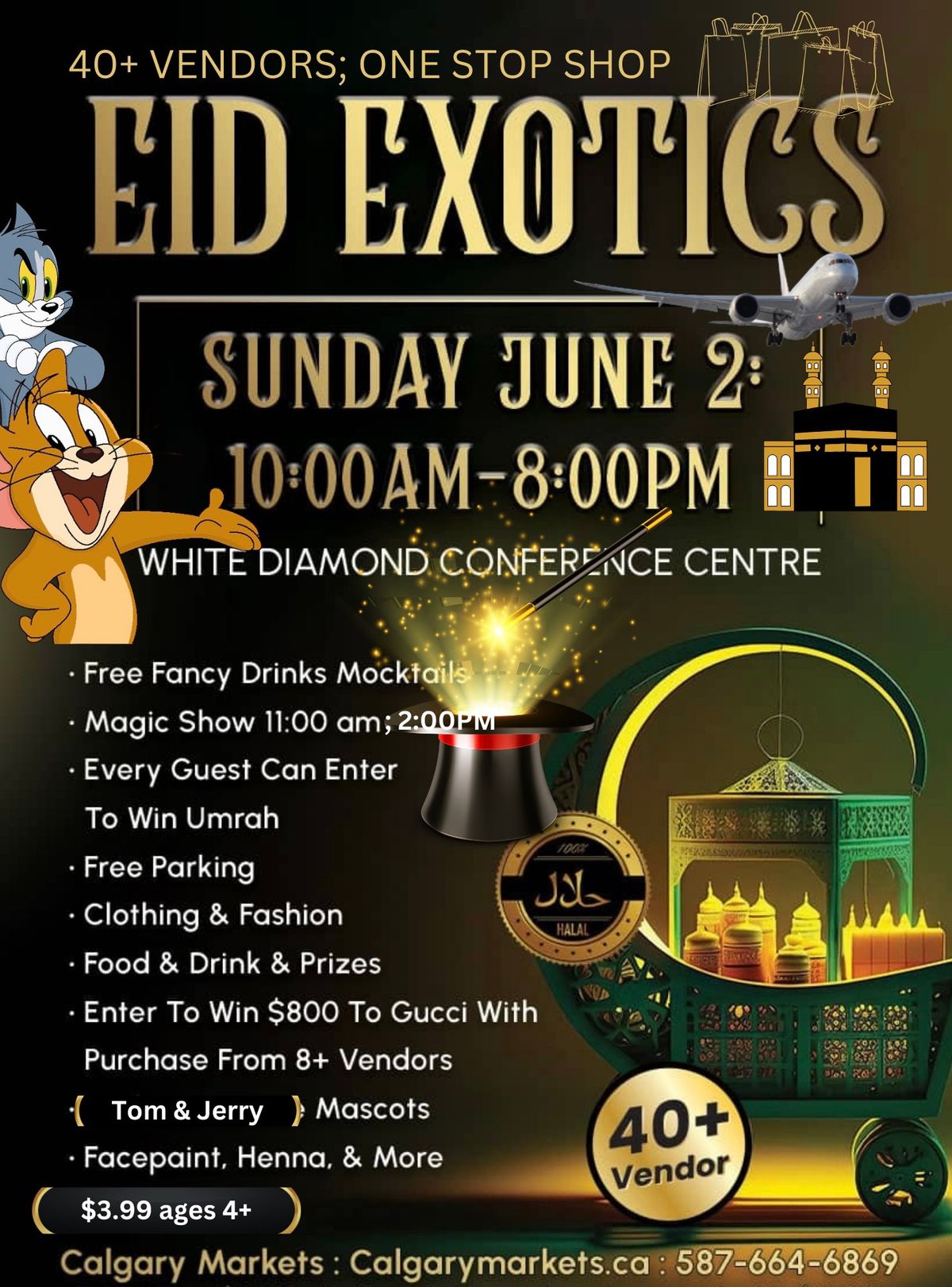 Eid Exotics Bazaar (Umrah trip giveaway)