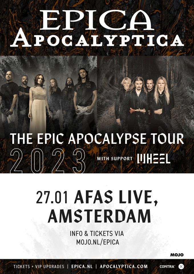 Epica & Apocalyptica \/\/ The Epic Apocalypse tour \/\/ AFAS Live