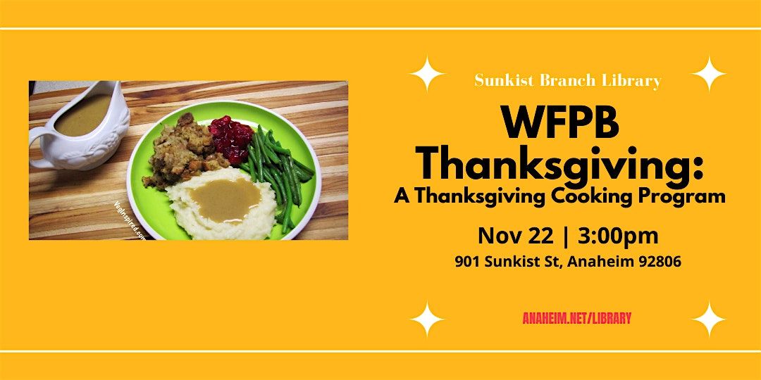 Whole-Foods Plant-Based Thanksgiving