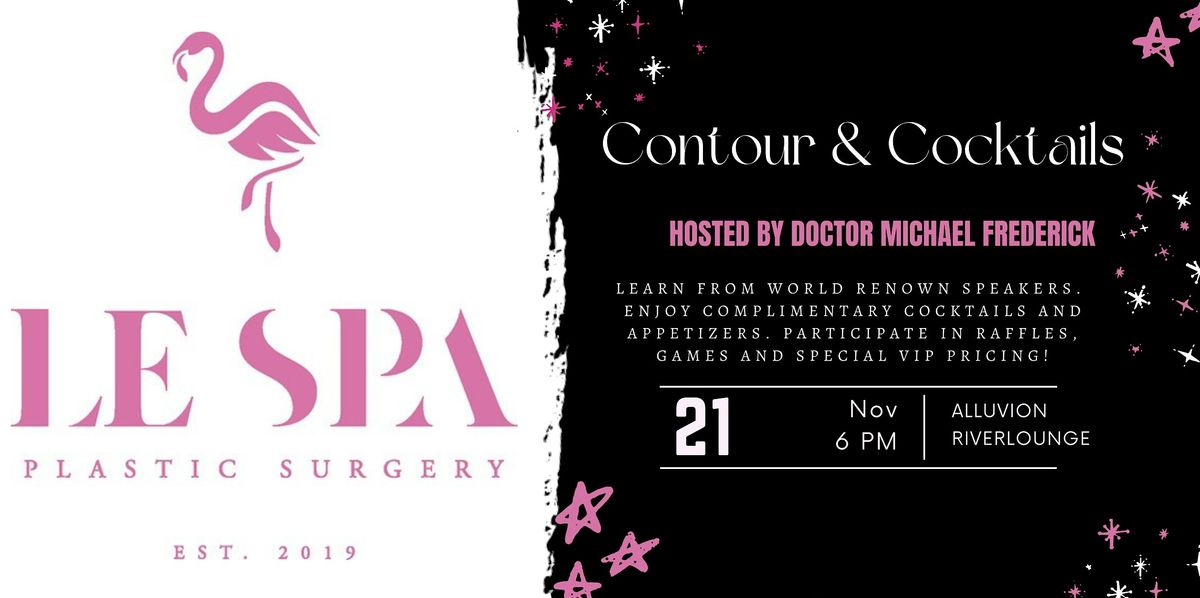 Contour & Cocktails: A Luxe Evening of Skin Tightening, Fat Reduction, and Signature Sips