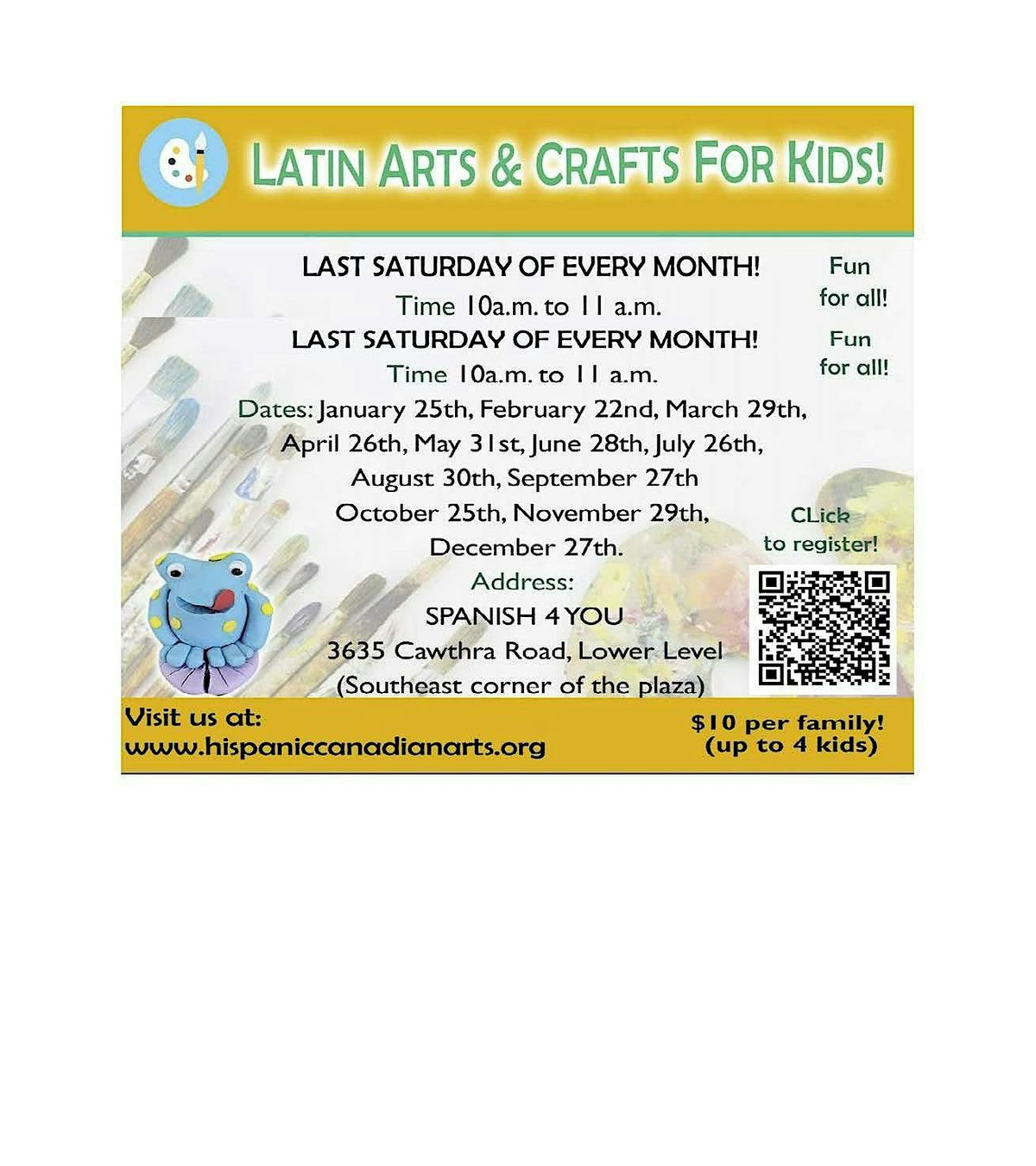 LATIN ARTS & CRAFTS FOR KIDS