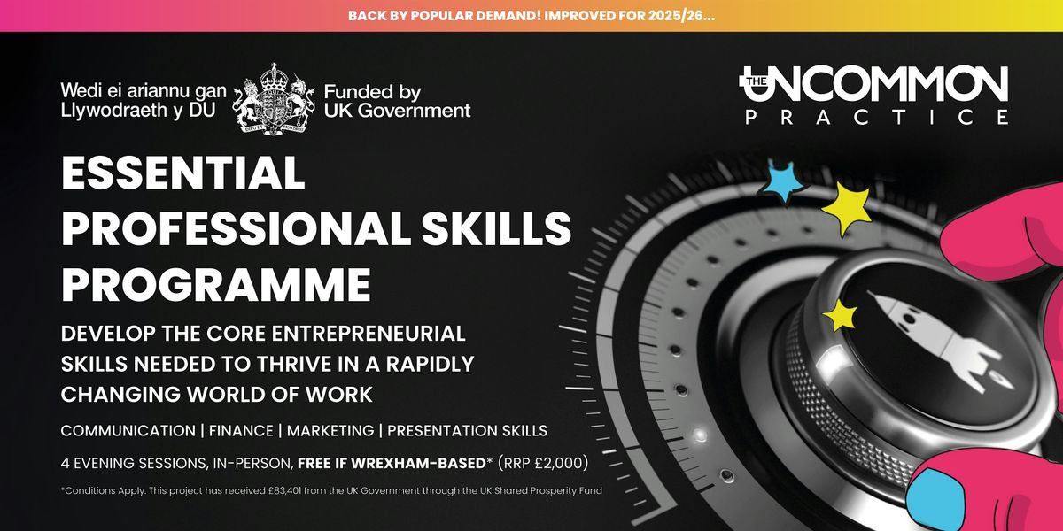 Essential Professional Skills Training Programme: November Evening Sessions