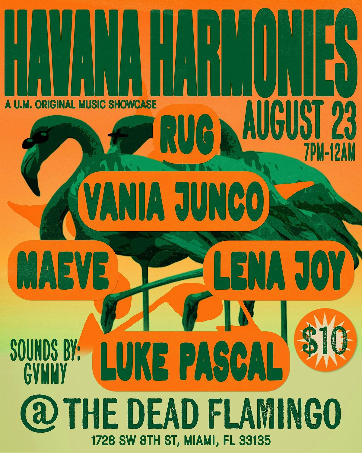 Havana Harmonies - A UM Original Music Showcase