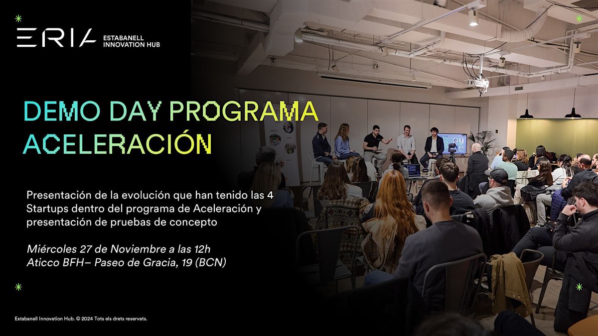 ERIA Demo Day programa aceleraci\u00f3n 2024