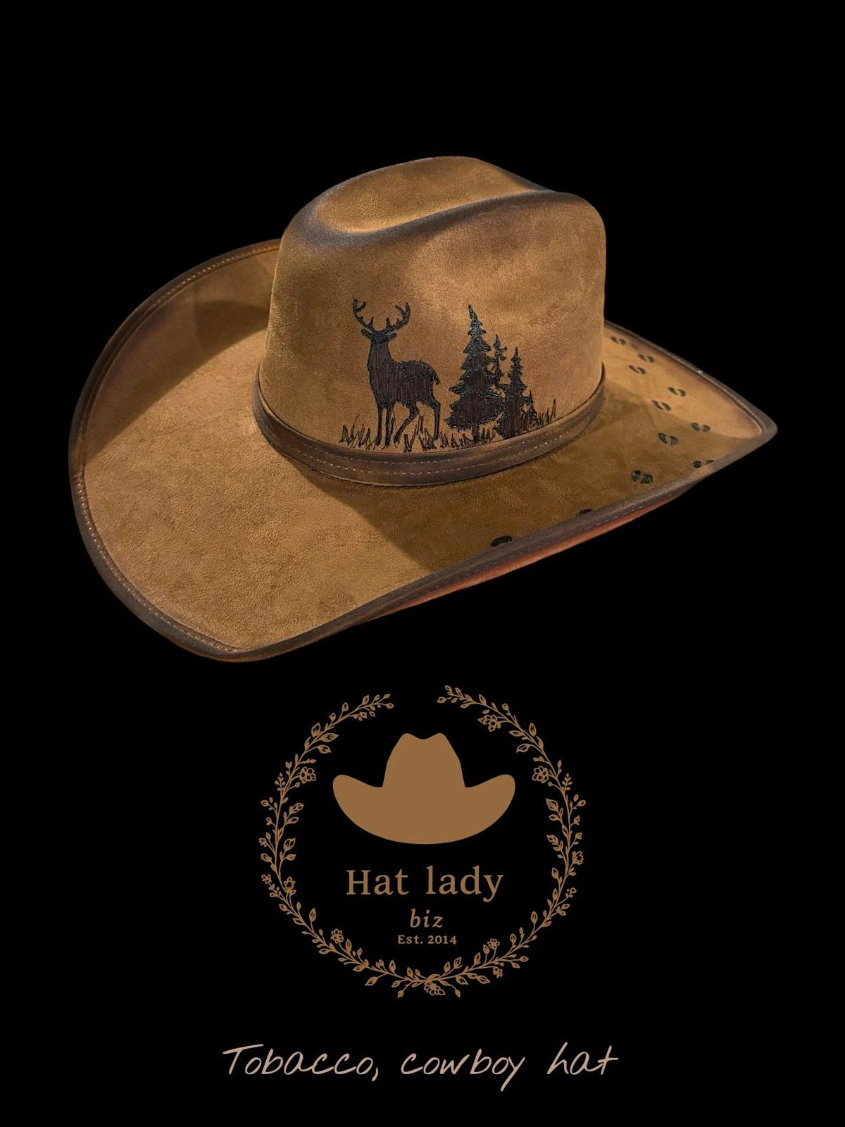 Western Chic Hat Workshop with Hat Lady Biz- Waupaca, Wi