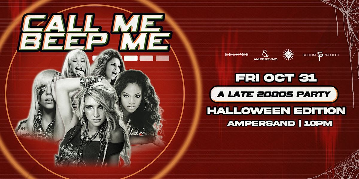 Call Me Beep Me Halloween - Recession Pop Anthems + House  Remixes - 21+