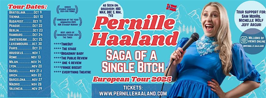 ENGLISH COMEDY MADRID - Pernille Haaland: Saga Of A Single B**CH