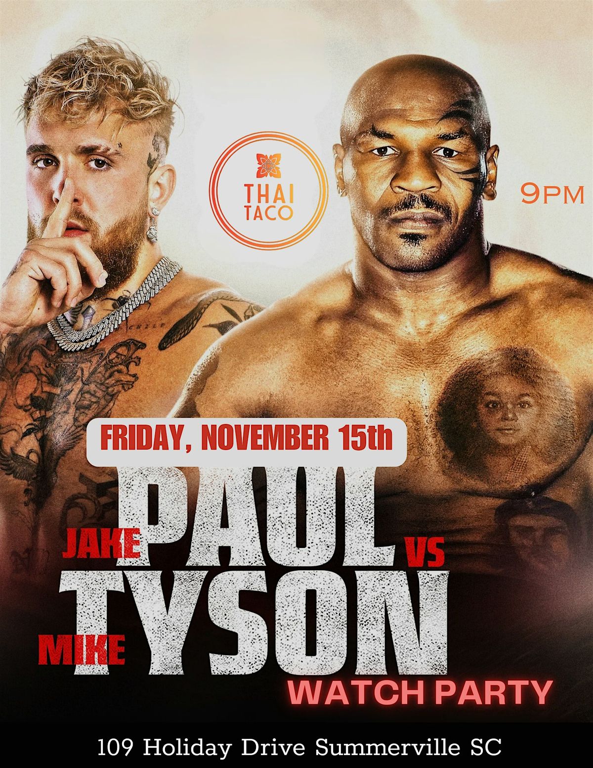 Jake Paul vs Mike Tyson Watch Party