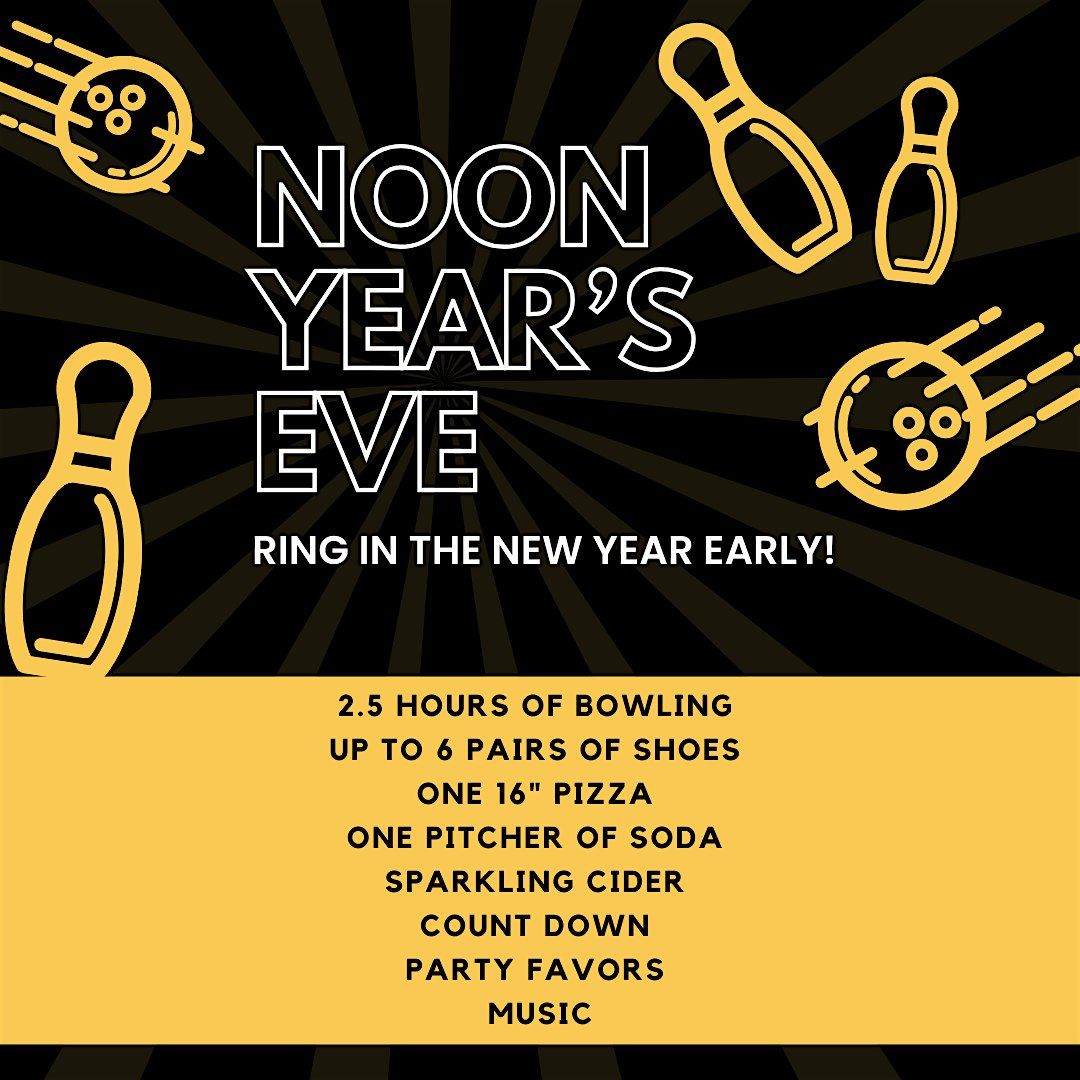 Noon Year's Eve at Sun Ray Lanes