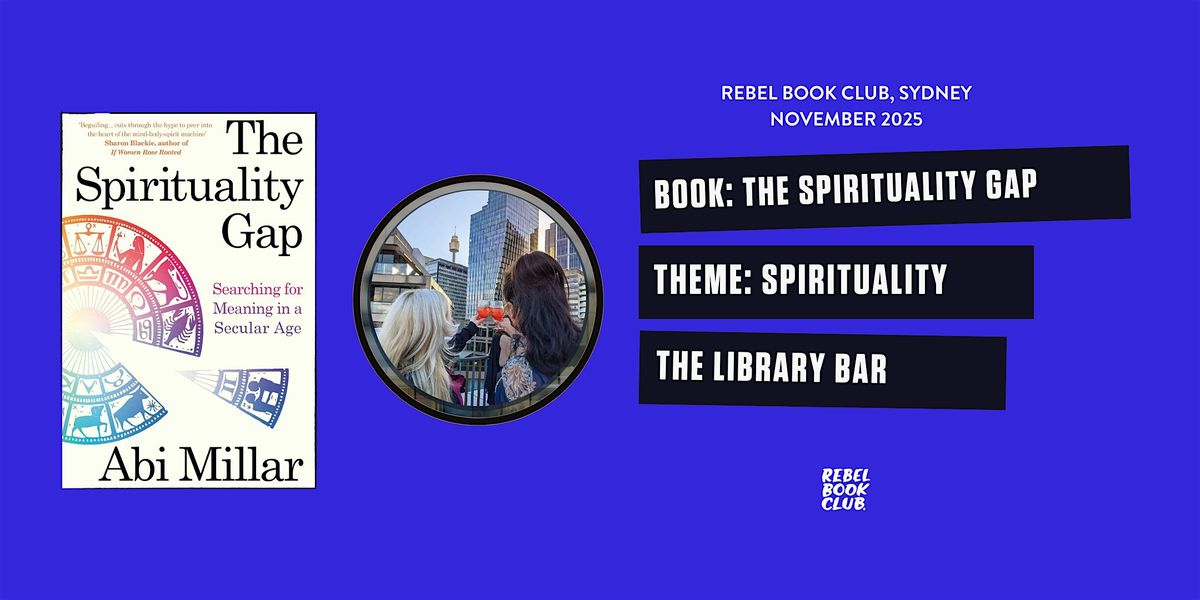Rebel Book Club Sydney x SPIRITUALITY