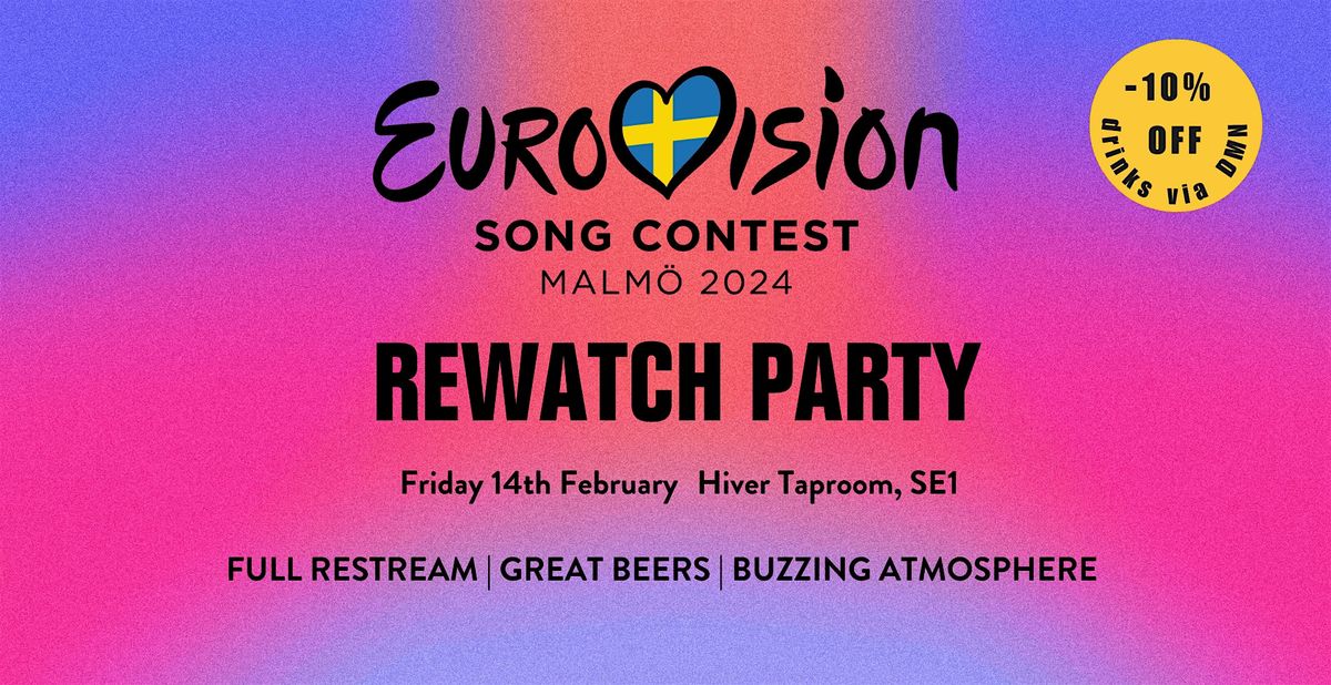 Eurovision Finals 2024 - Watch party