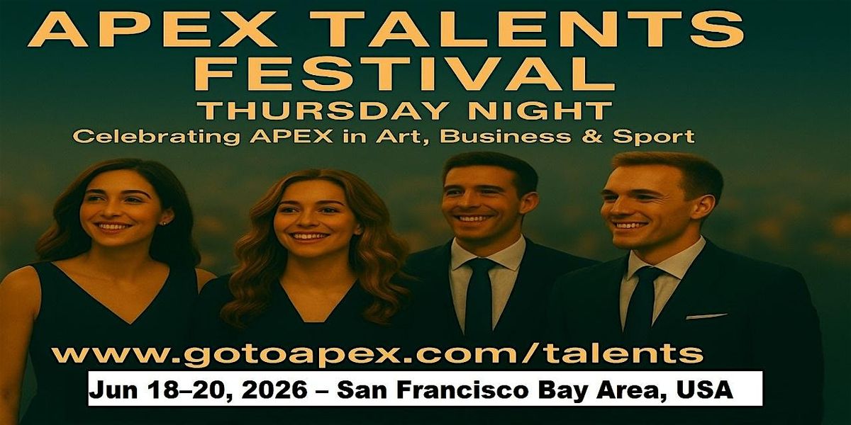 The Rising Stars Thursday Night in San Francisco Bay Area, USA