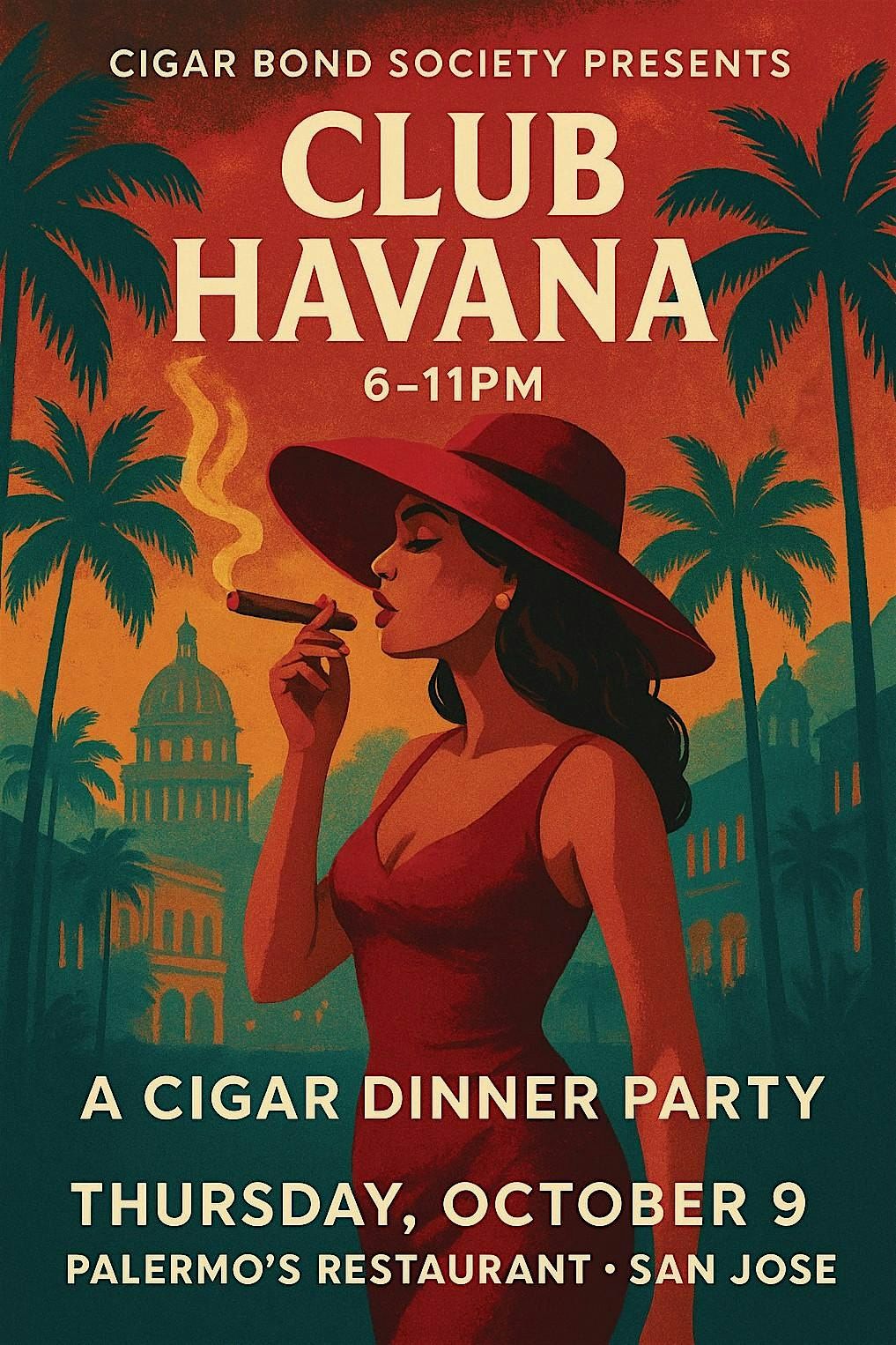 Club Havana| A Cigar Dinner Party