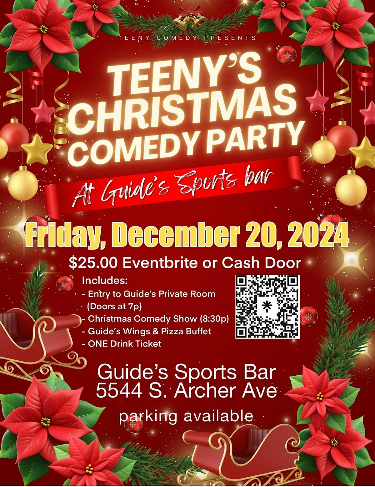 Teeny's Christmas Comedy Party!