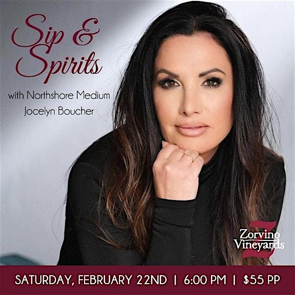 Sip & Spirits with Northshore Medium Jocelyn Boucher