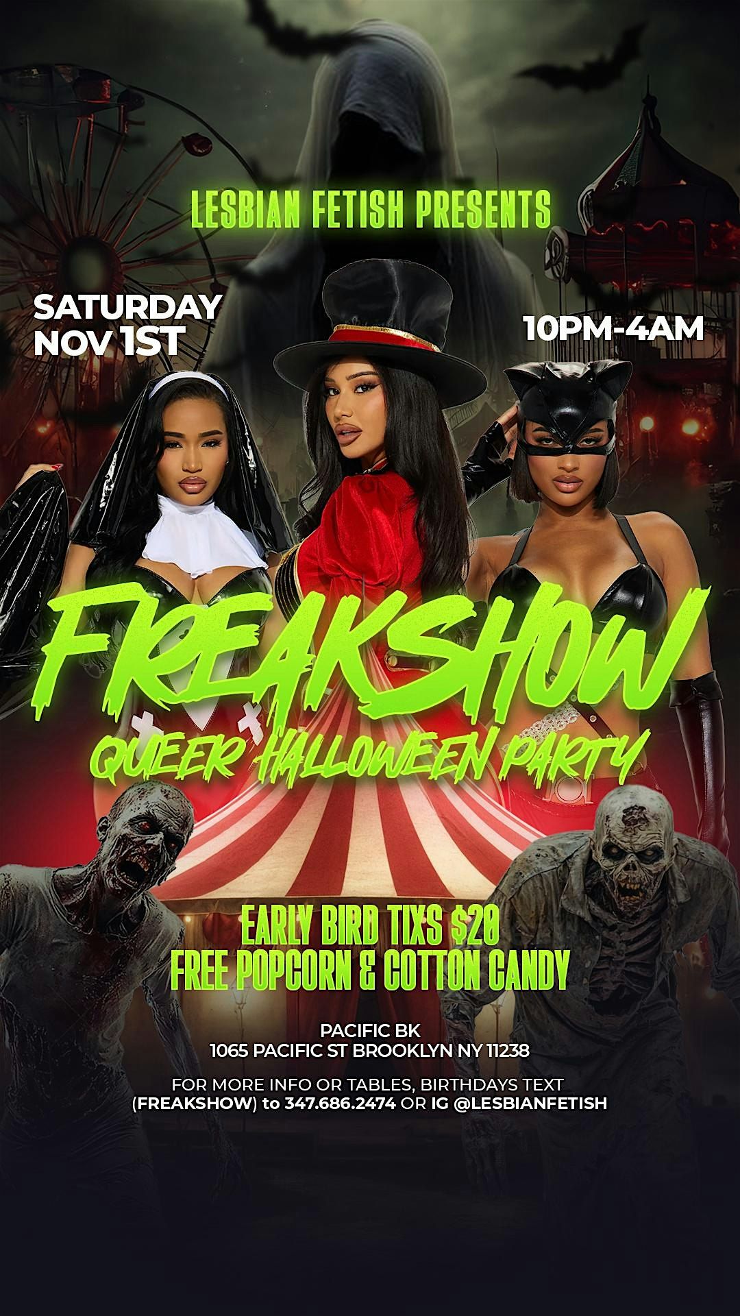 FREAK SHOW ( QUEER HALLOWEEN PARTY )