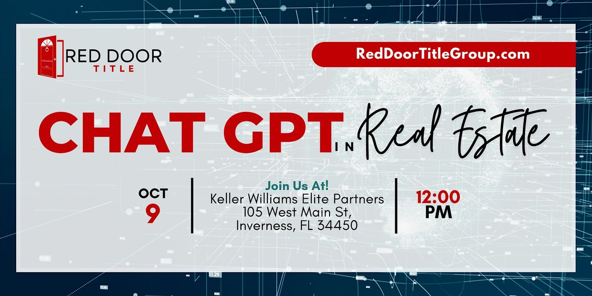 ChatGPT in Real Estate