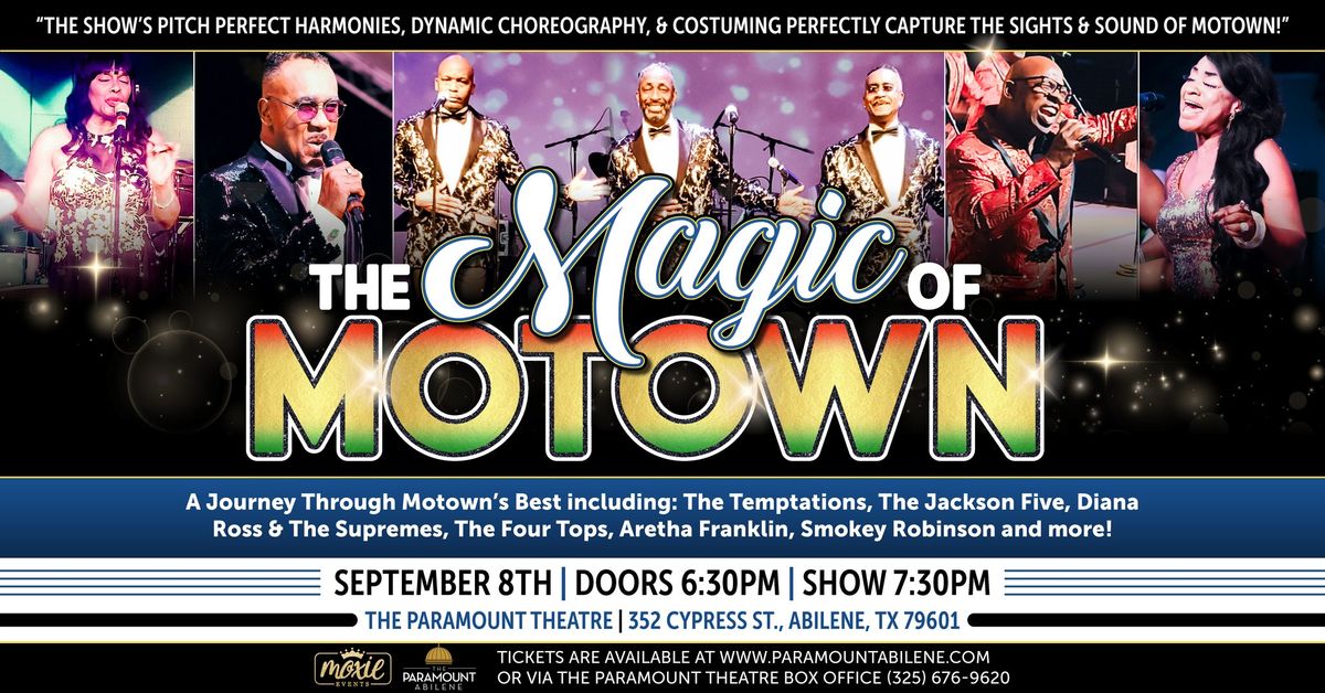 The Magic of Motown - Abilene, TX