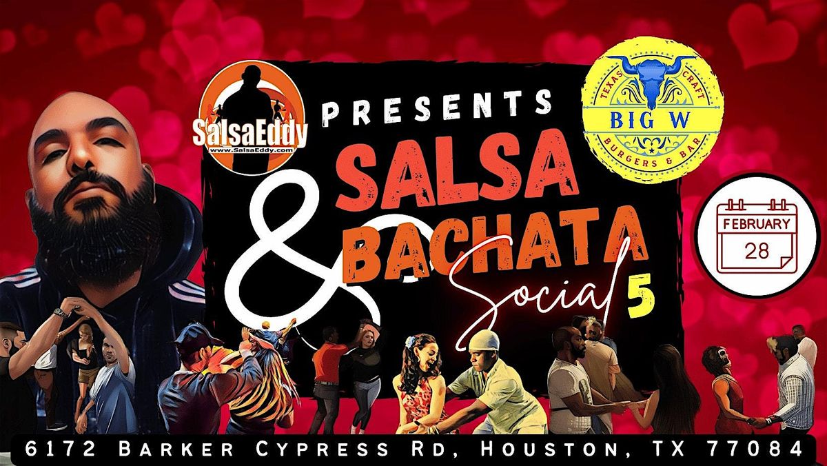 LET'S DANCE! Bachata & Salsa Take Over Barker Cypress Pt 5! JOIN US!