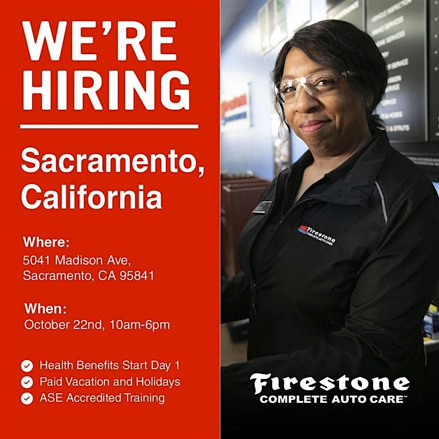 Firestone Hiring Event - Same-Day Offers!
