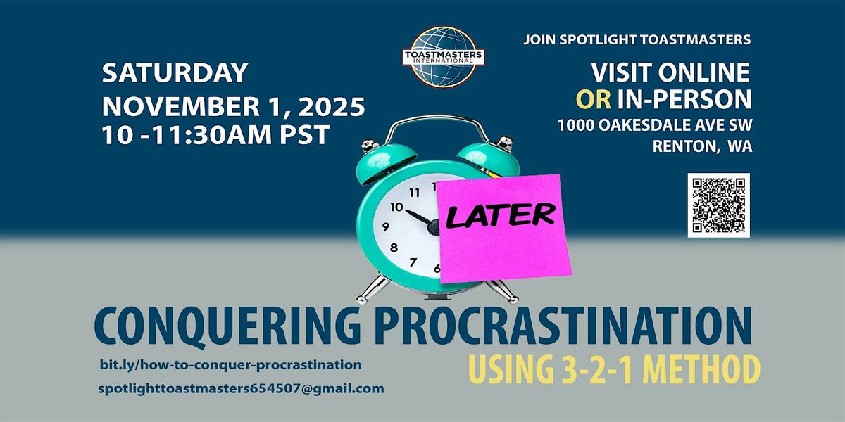 Conquering Procrastination