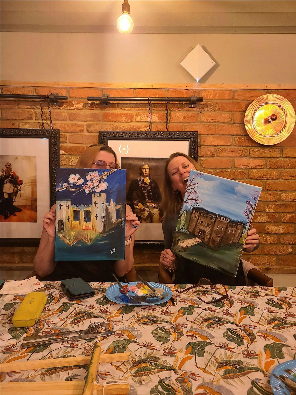 Paint at The Black Cowboy