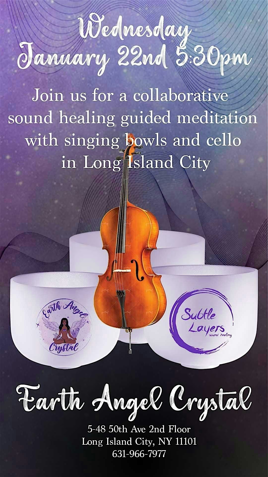 Sound Healing Meditation with Crystals & Cello