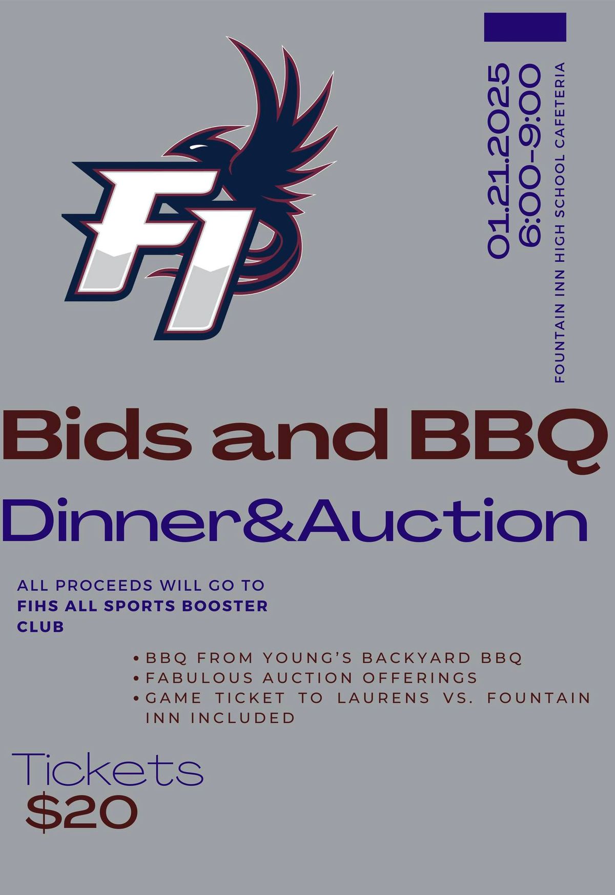 Bids & BBQ Winter Fundraiser