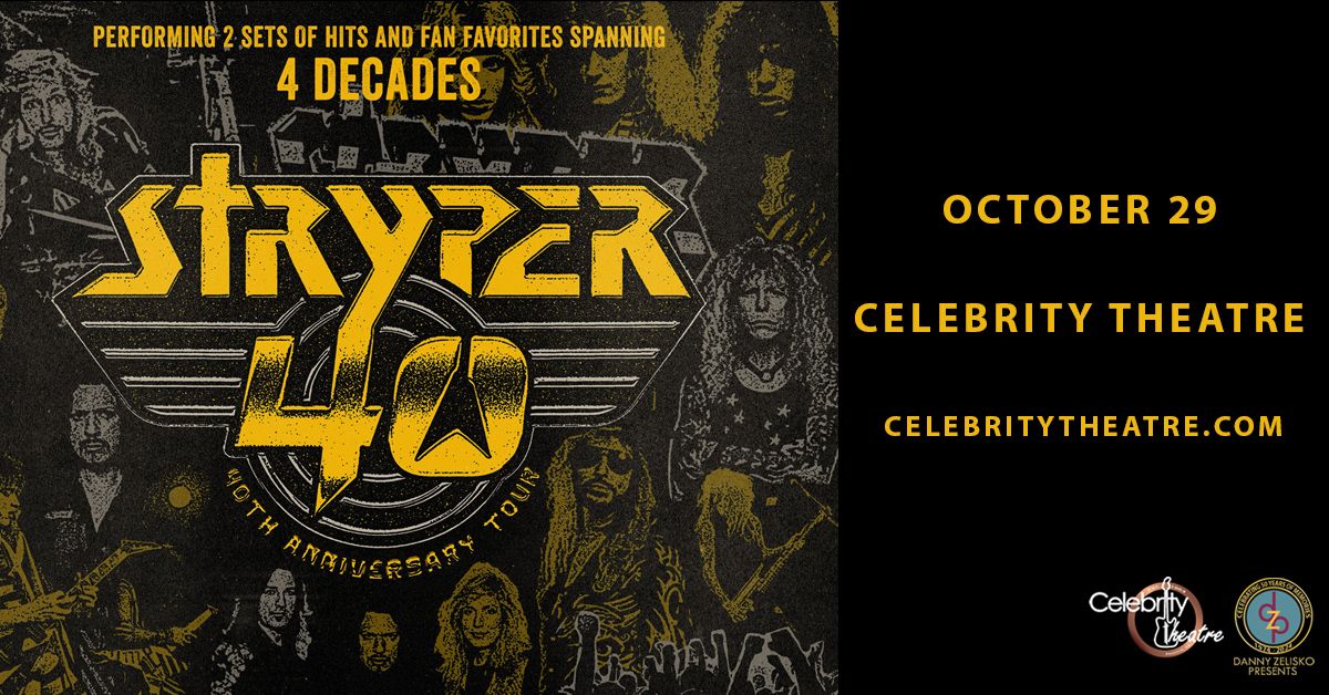 Stryper - 40th Anniversary Tour