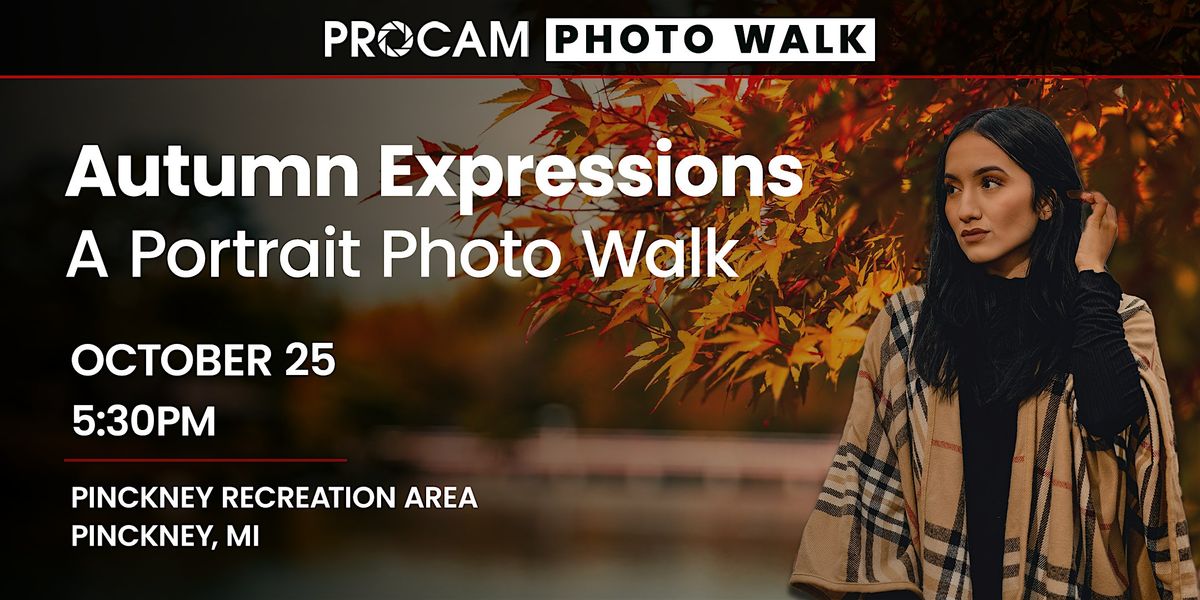 Autumn Expressions: Portrait Photo Walk - Ann Arbor