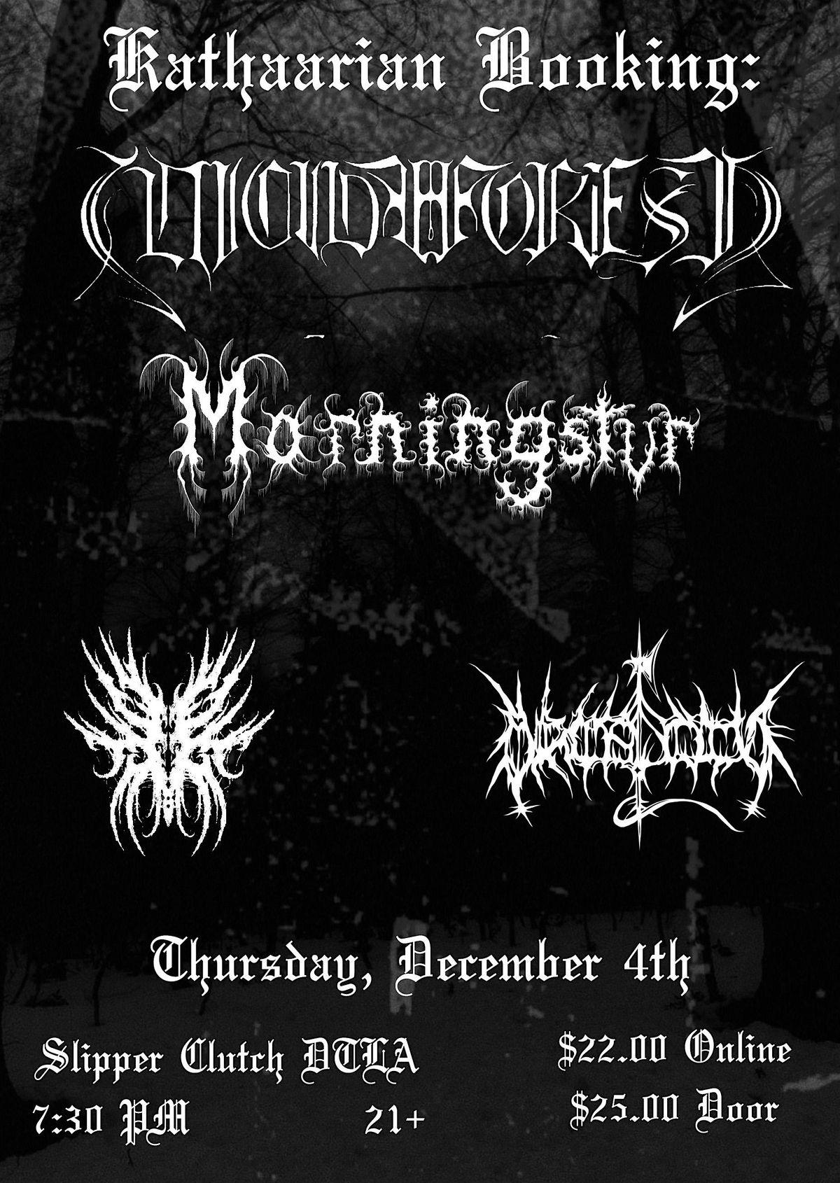 Suicide Forest at Slipper Clutch DTLA