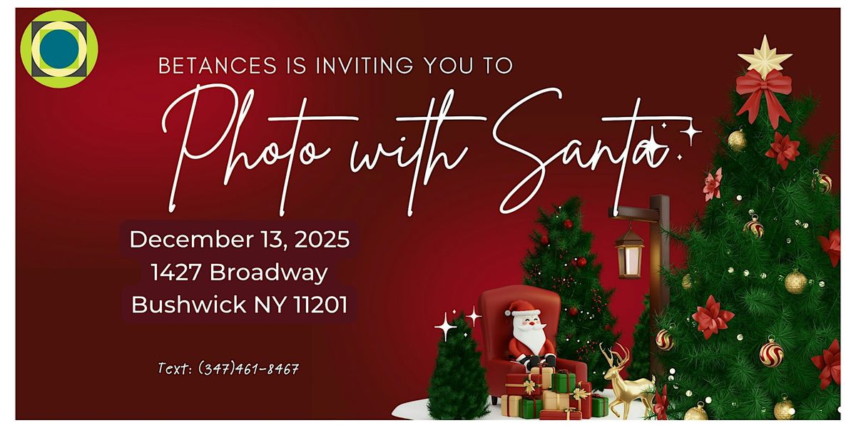 Photo with Santa in Bushwick