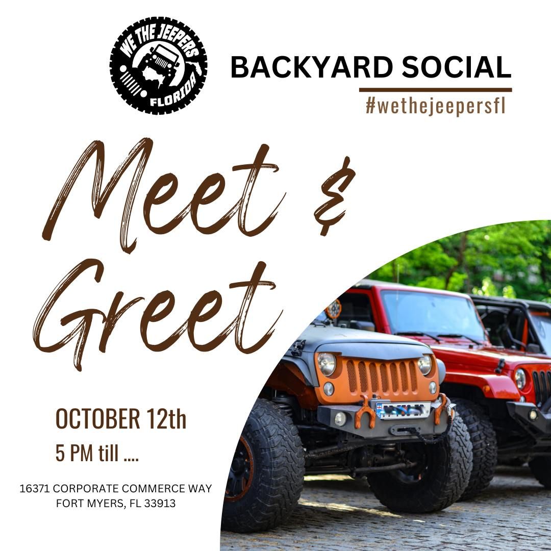 WetheJeepers MEET & GREET - OCTOBER