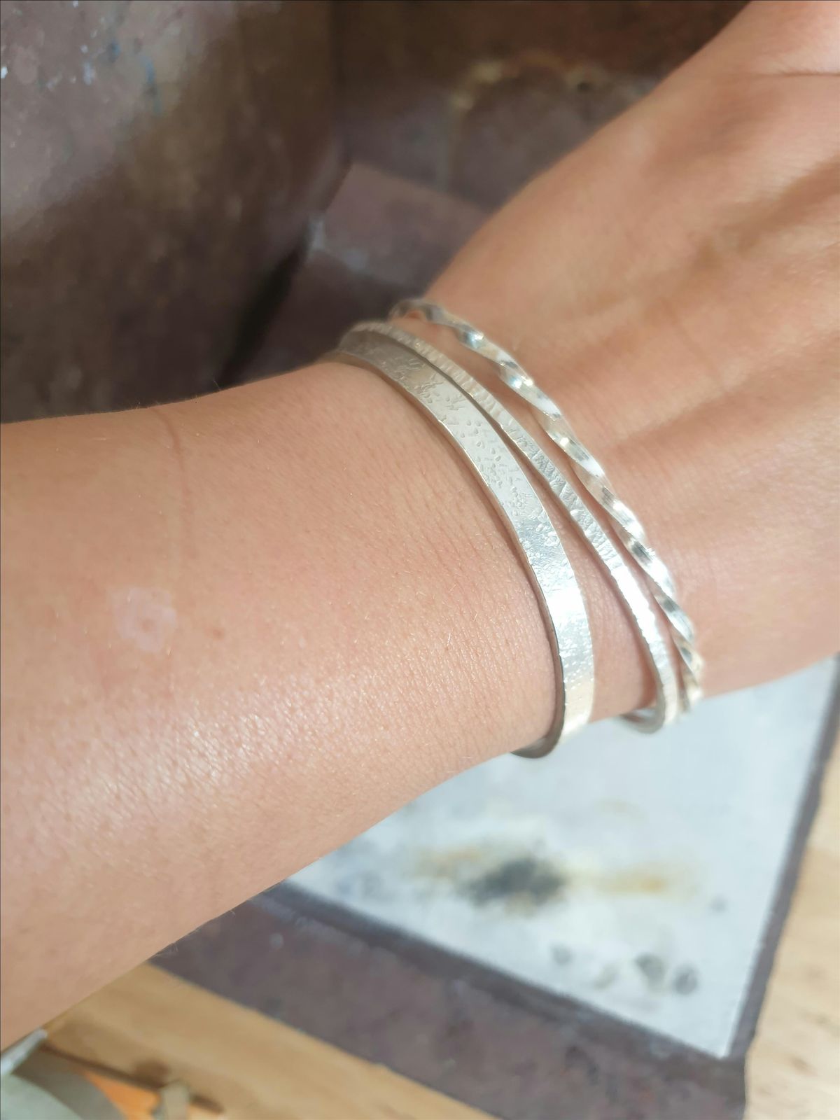 Solid bangle - Silver Workshop