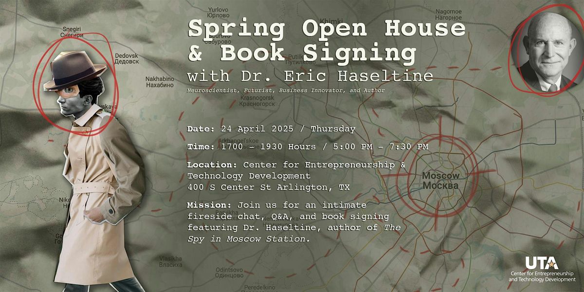 CETD Spring Open House and Book Signing