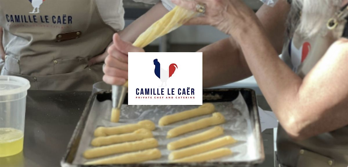 Eclair Cream Puff Baking Class