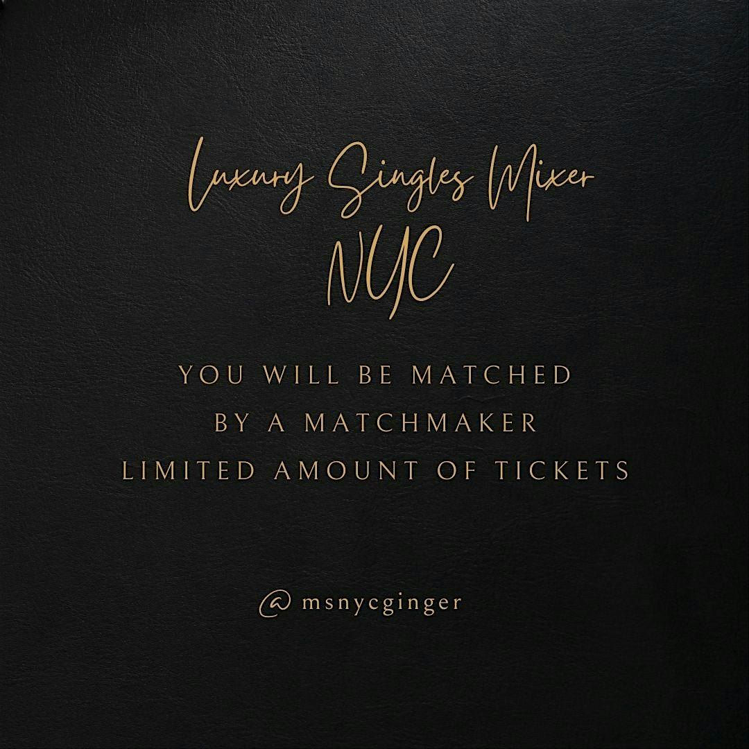 Luxury Matchmaker's Singles Mixer Fall Edition